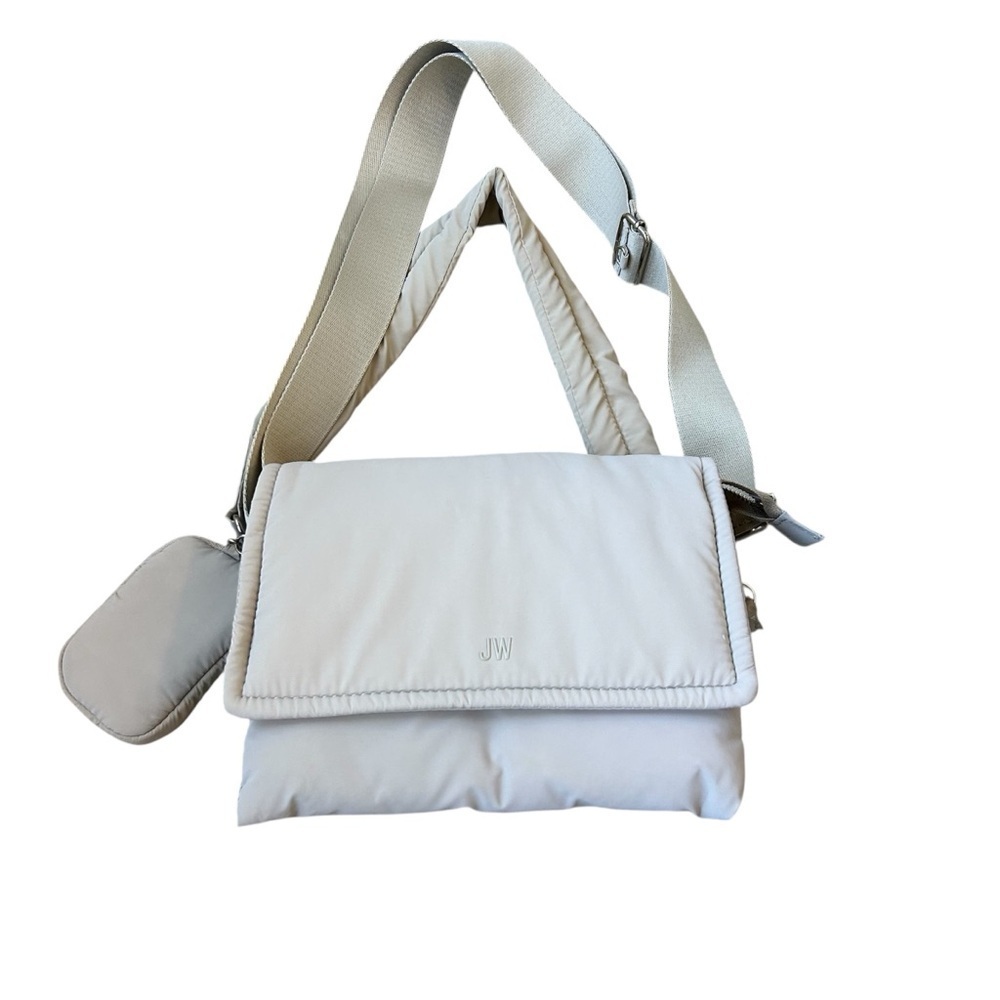 Jason Wu Puffer Bag Microfiber Taupe/Beige